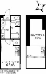 ハーミットクラブハウスシャルム岸根公園の物件間取画像